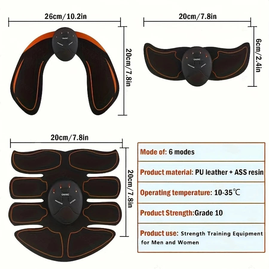 Abs Stimulator EMS Machine For Abdominal Workout And More