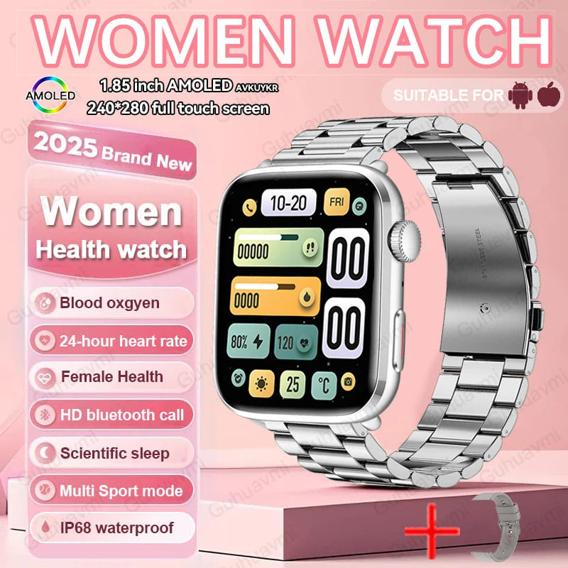 AI Smart Diagnosis Watch HRV PPG Heart Rate Monitor NFC