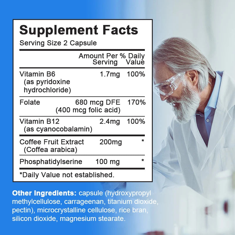 Beworths Phosphatidylserine 100mg Capsule For Memory And Focus
