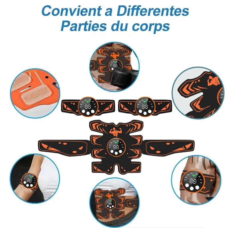 YUKU Smart Ab Stimulator EMS Fitness Massager Men And Women