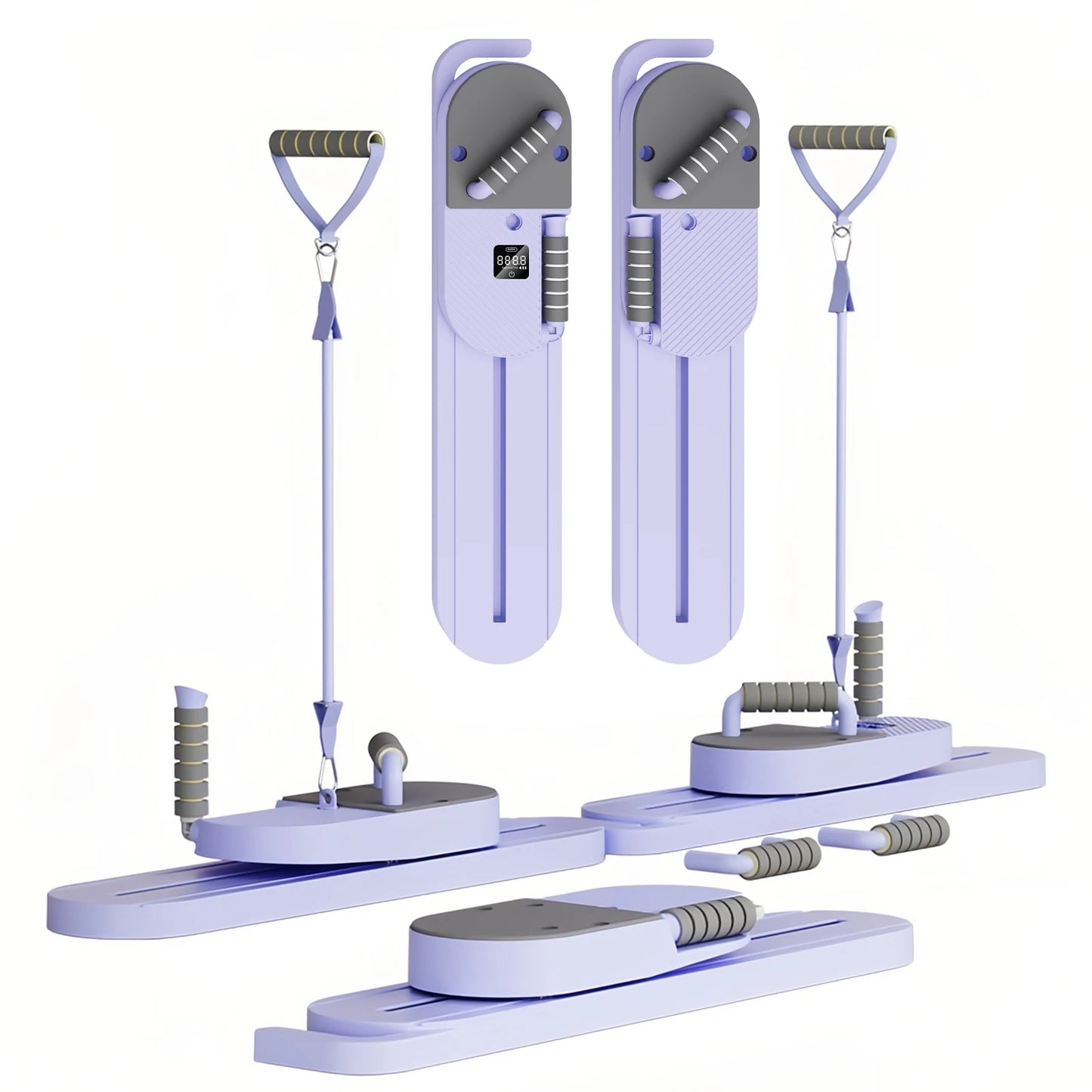 Ab Pilates Board Multi Function Abdominal Training System With Bands