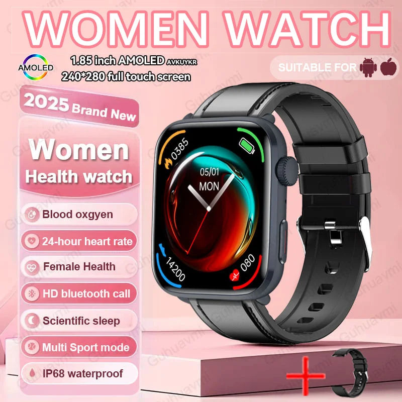 AI Smart Diagnosis Watch HRV PPG Heart Rate Monitor NFC