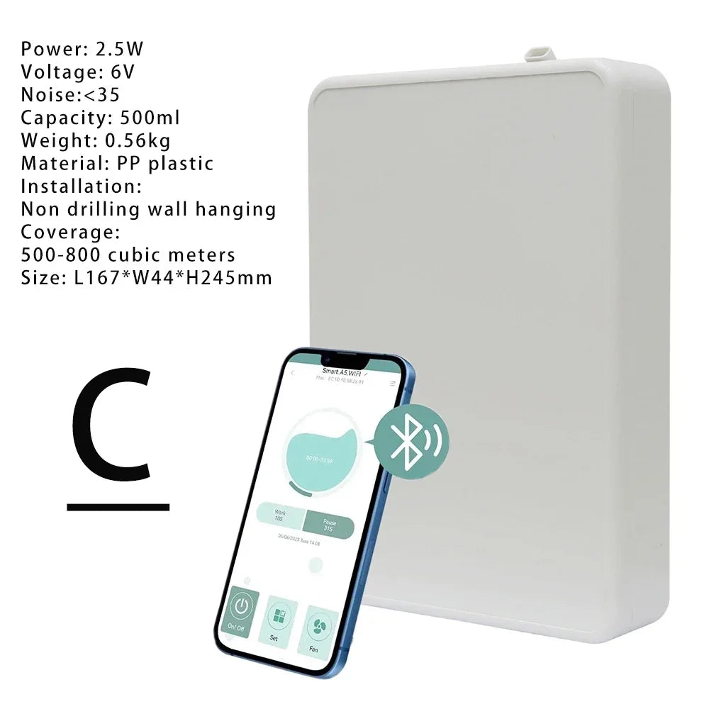 NAMSTEC WiFi Bluetooth Essential Oil Diffuser With Timer