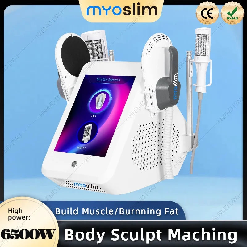 EMS Roller 2in1 Slimming Machine for Cellulite Reduction Vacuum Massage