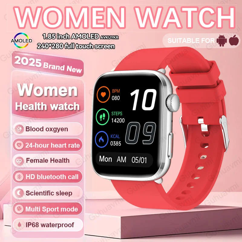 AI Smart Diagnosis Watch HRV PPG Heart Rate Monitor NFC