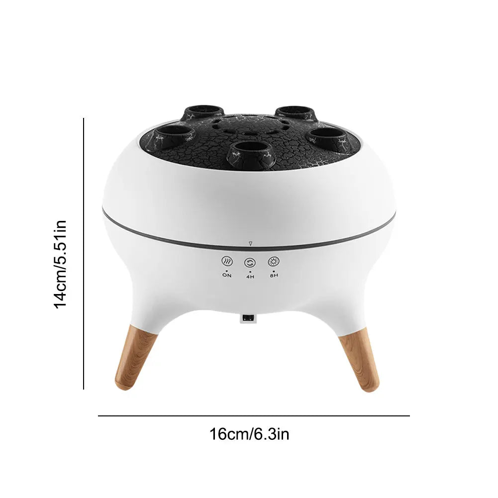 Alloet Jellyfish Humidifier Essential Oil Diffuser With Night Lights