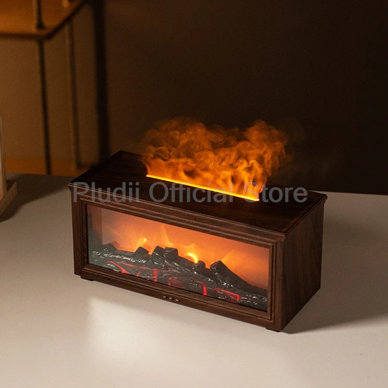 Pludii Humidifier Aroma Mist LED Night Light With Remote