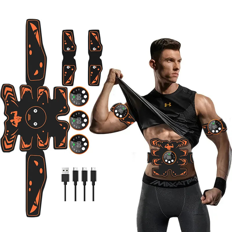 YUKU Smart Ab Stimulator EMS Fitness Massager Men And Women