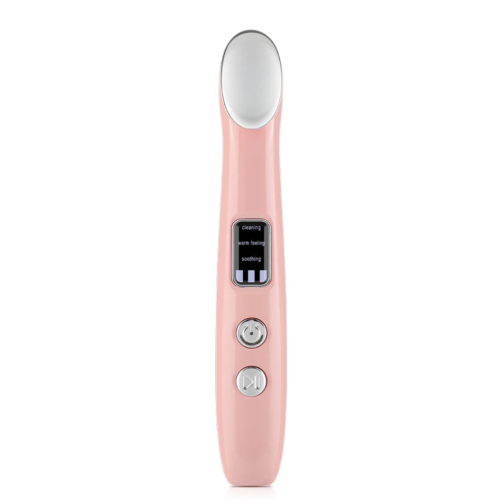 Portable Heating Eye Massage Wand Hot Compress Vibration Eye Massage Tool to Relieve Eye Fatigue Eye Lifting Eye Beauty Device