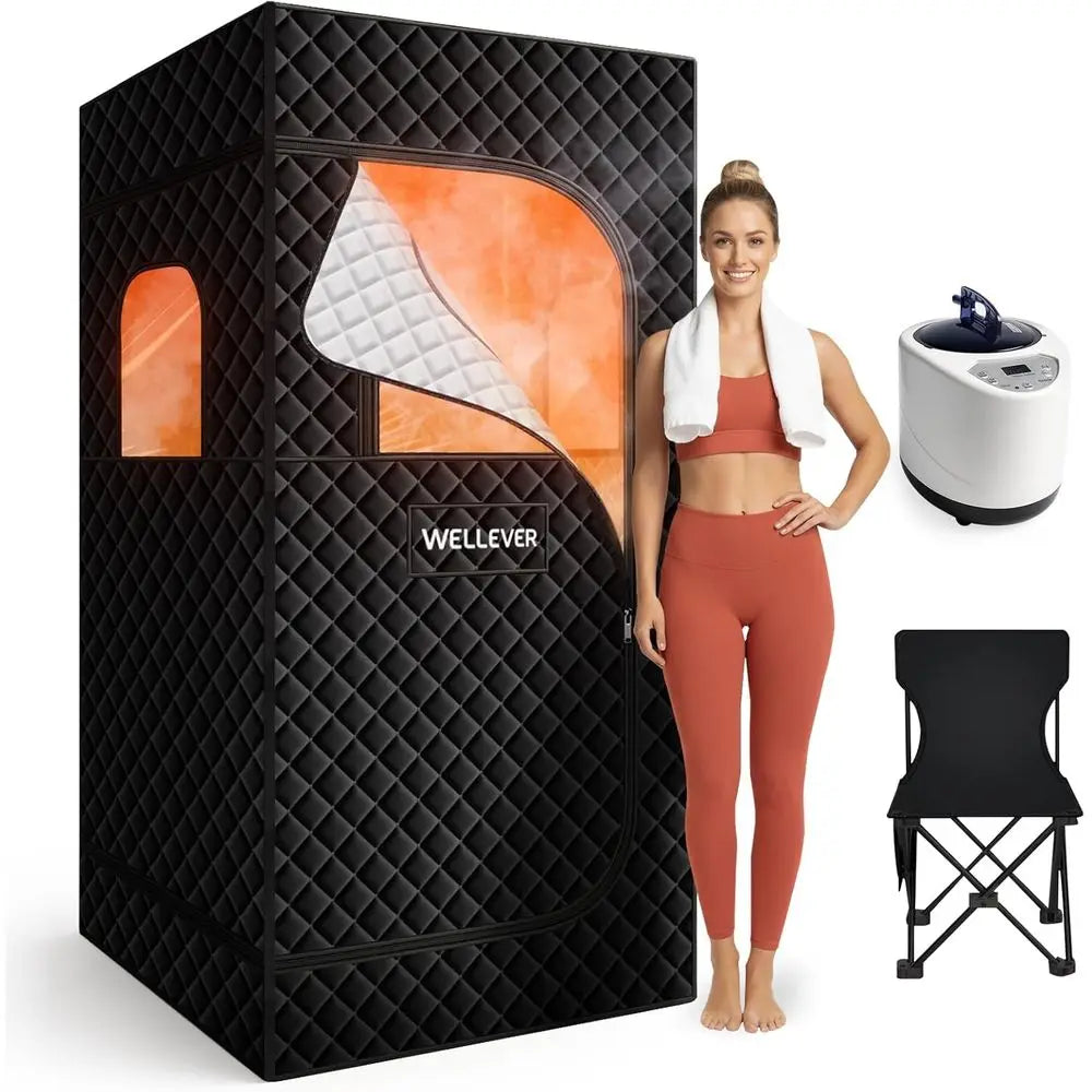 Portable Home Sauna Tent With 1000W Steamer For Relaxation