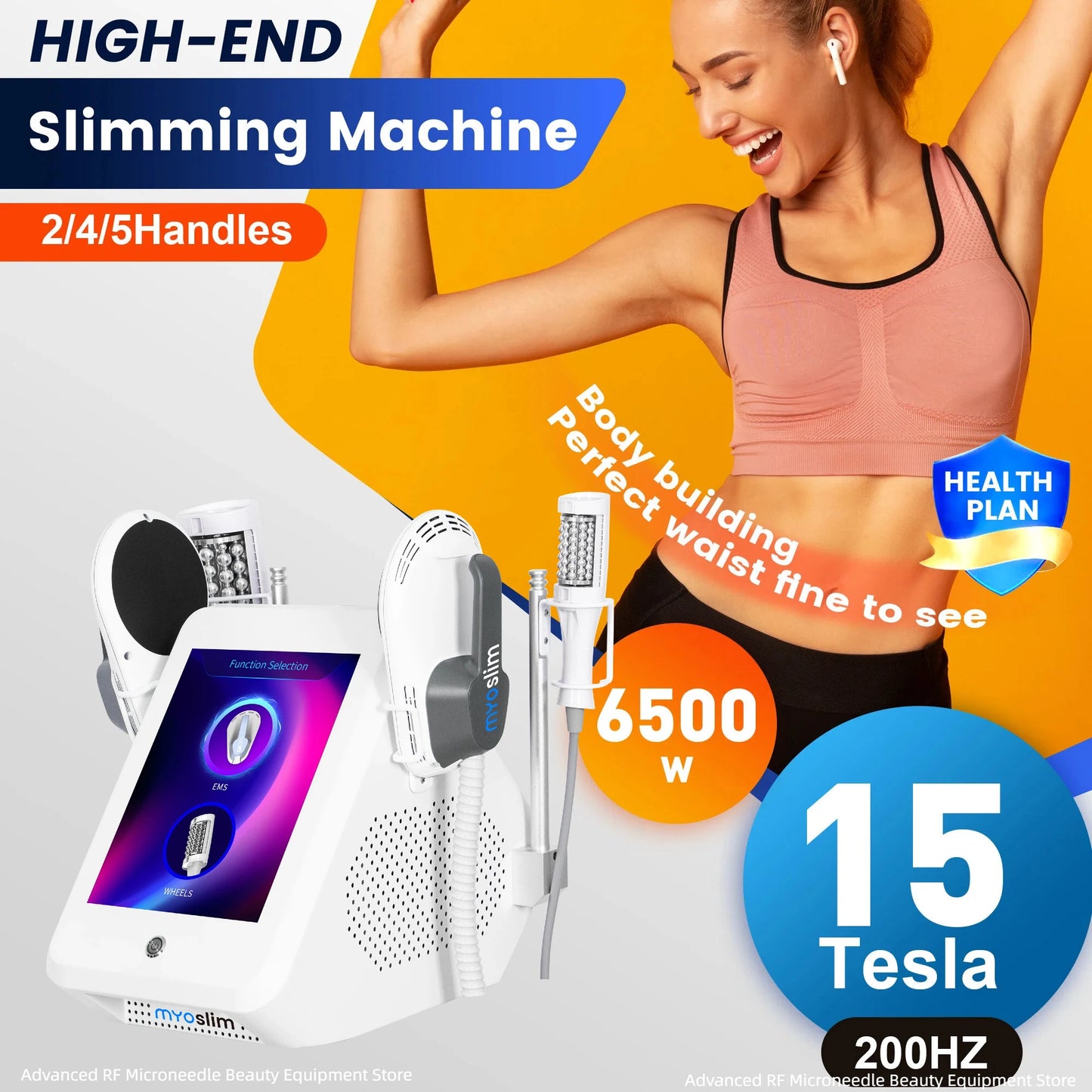 Emszero Slimming Massage Device for Cellulite and Body Treatment