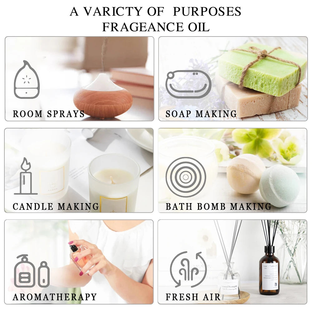 MAYJAM Aromatherapy Essential Oils Kit 20Pcs 35Pcs Lavender Jasmine Eucalyptus