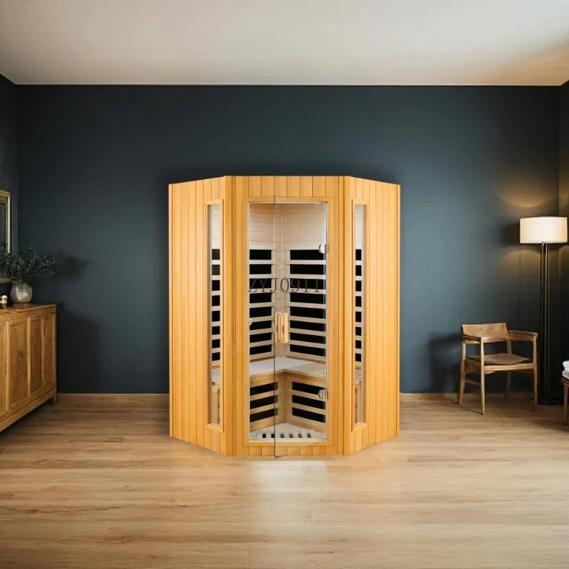 Hemlock Two Person Far Infrared Indoor Sauna With Digital Control