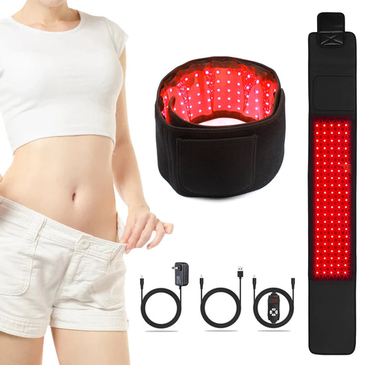 Red Light Therapy Belt With 660nm And 850nm Near Infrared