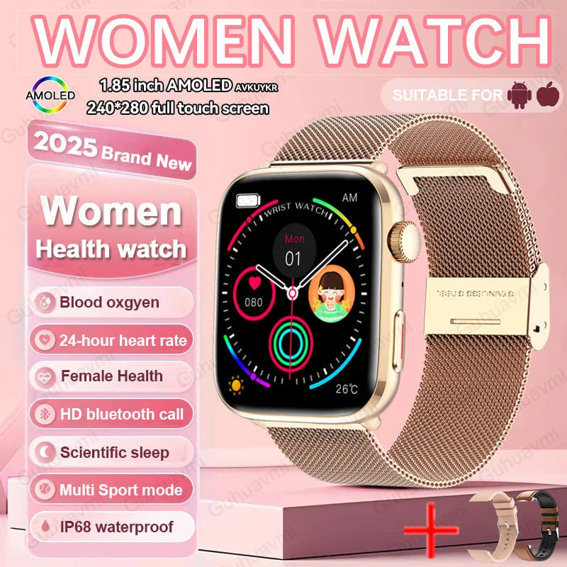 AI Smart Diagnosis Watch HRV PPG Heart Rate Monitor NFC