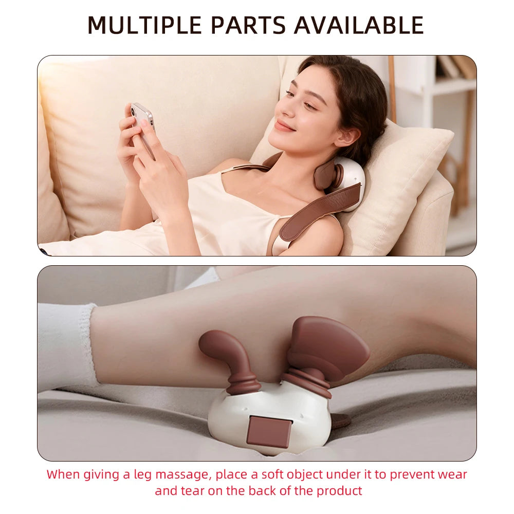 Foreverlily Bionic Neck Massager for Back and Shoulders