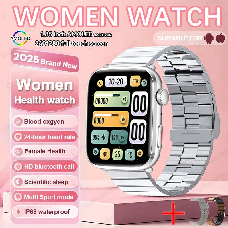 AI Smart Diagnosis Watch HRV PPG Heart Rate Monitor NFC