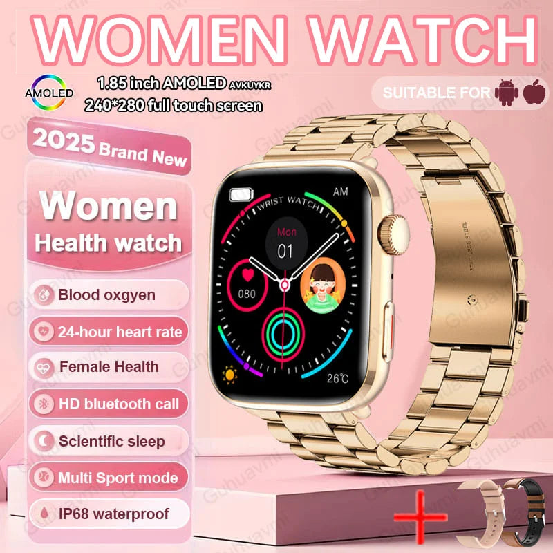 AI Smart Diagnosis Watch HRV PPG Heart Rate Monitor NFC
