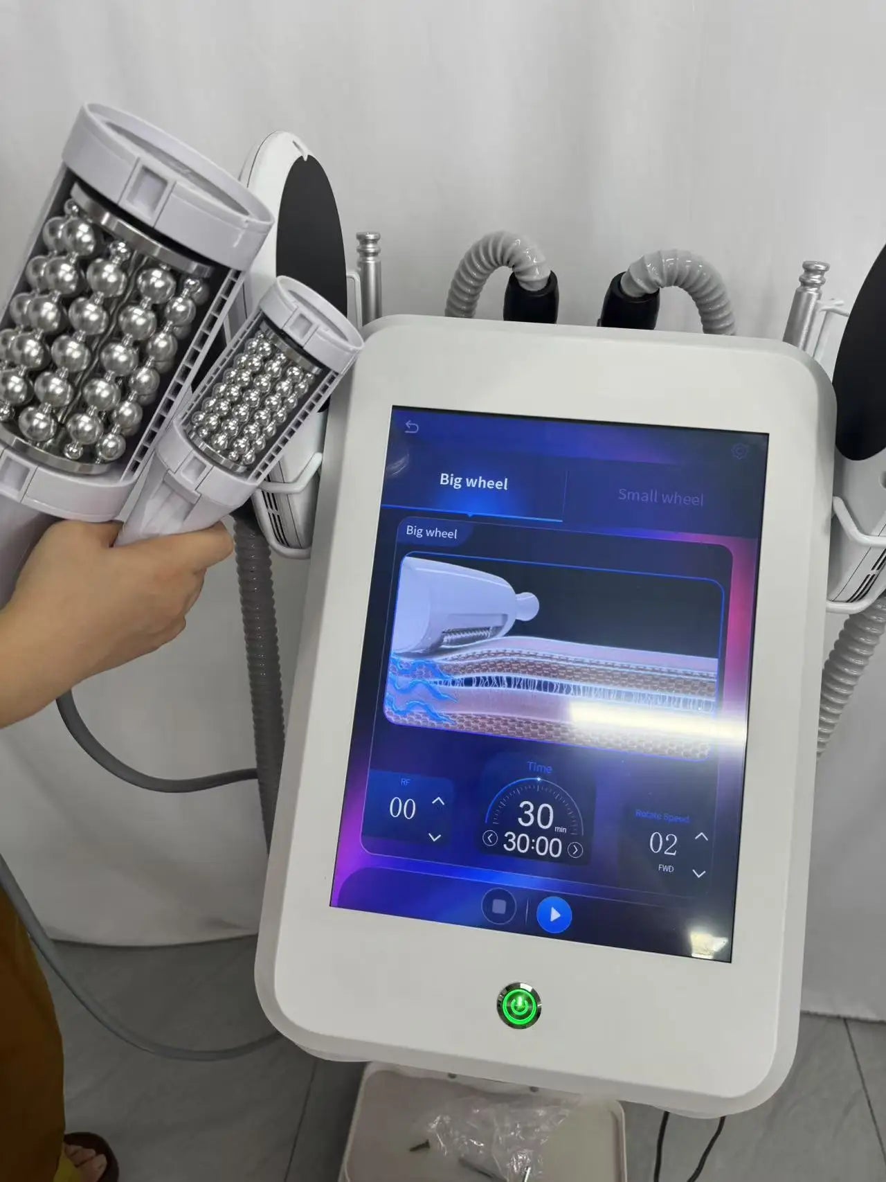 EMSZERO 2 In 1 200Hz Infrared Vacuum Roller Massage