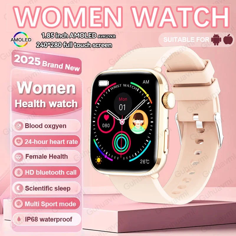 AI Smart Diagnosis Watch HRV PPG Heart Rate Monitor NFC