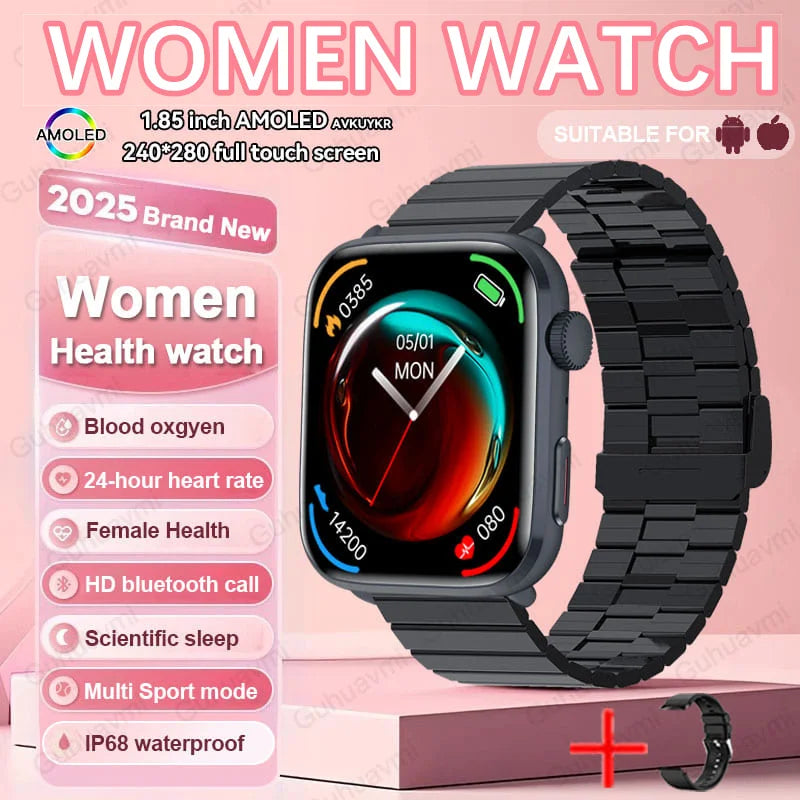AI Smart Diagnosis Watch HRV PPG Heart Rate Monitor NFC