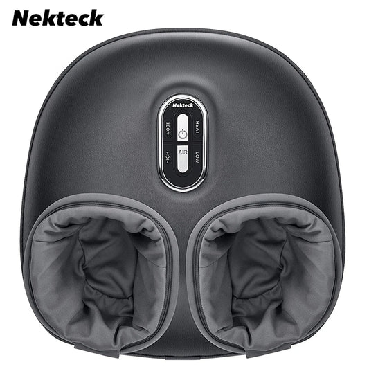 Nekteck Foot Massager With Heating Therapy Shiatsu Knead Roller