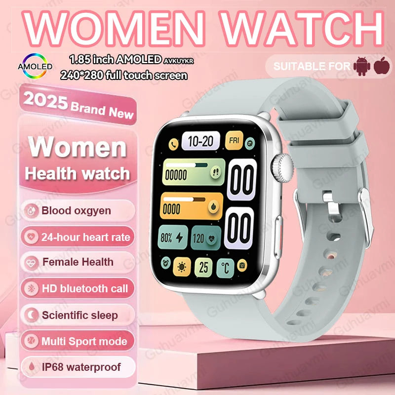 AI Smart Diagnosis Watch HRV PPG Heart Rate Monitor NFC