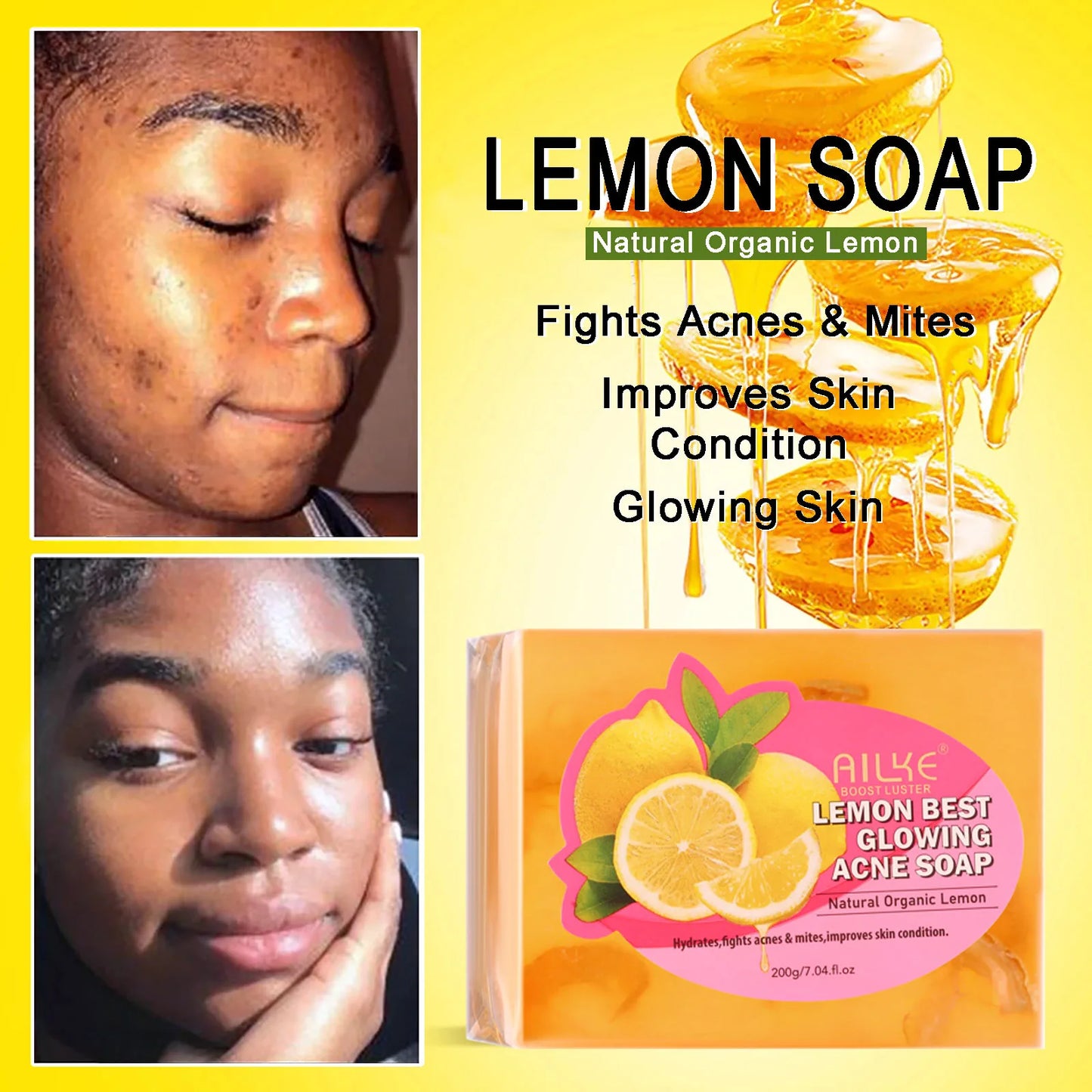 AILKE Natural Skin Brightening Set for All Skin Types