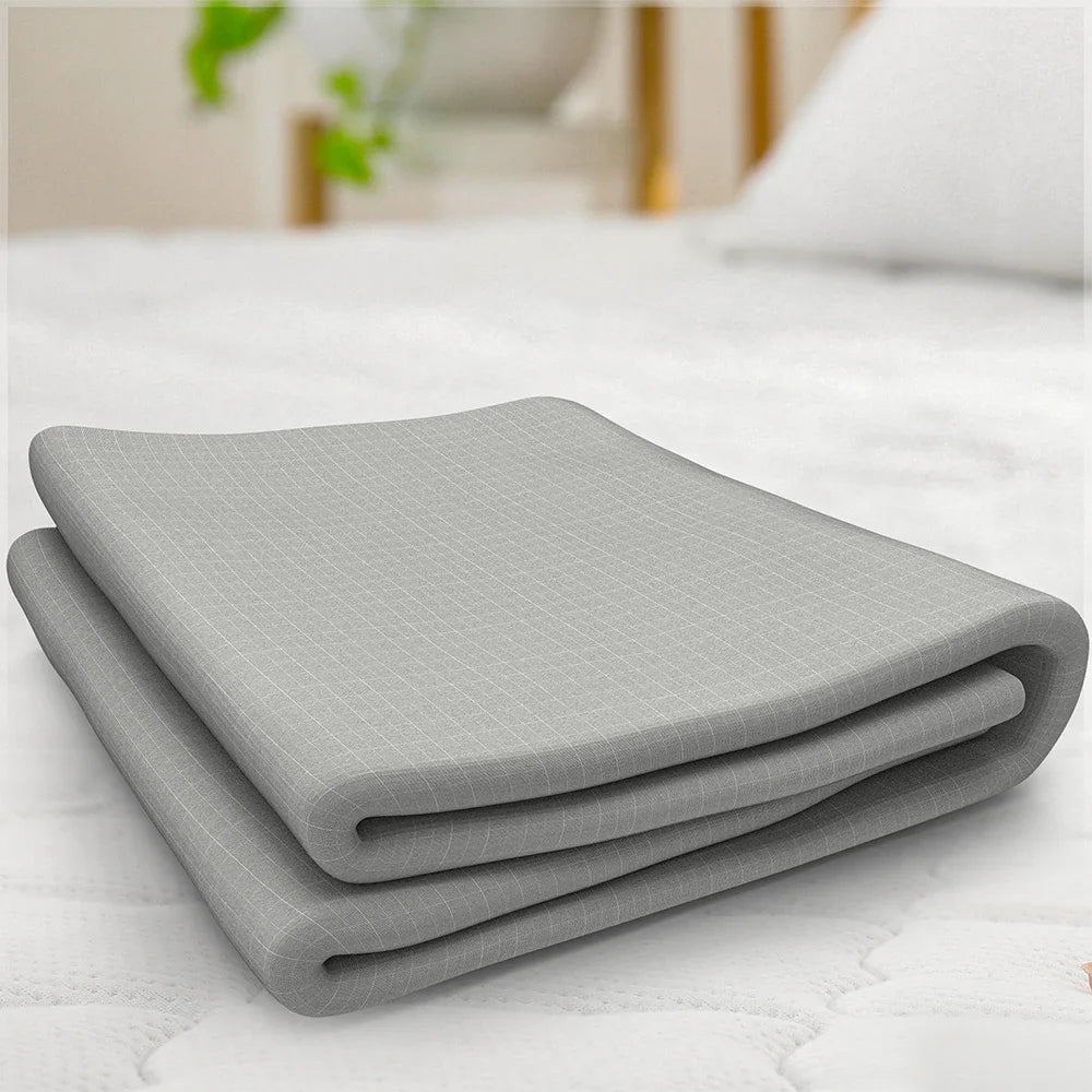 NONECN Astarexin Earthing Grounding Fitted Sheet Organic Cotton