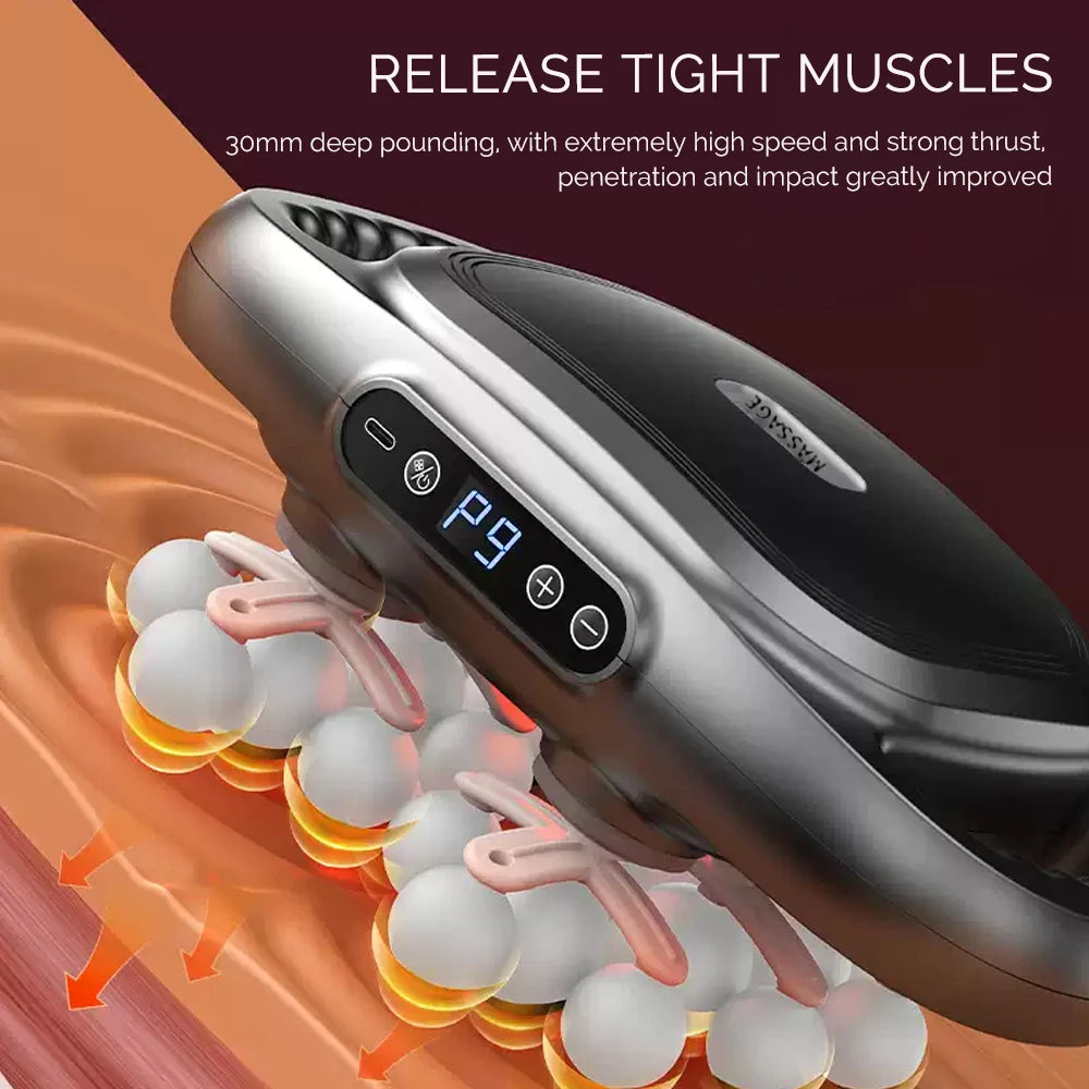 Foreverlily 22-Head Fascia Gun High Frequency Massage Device