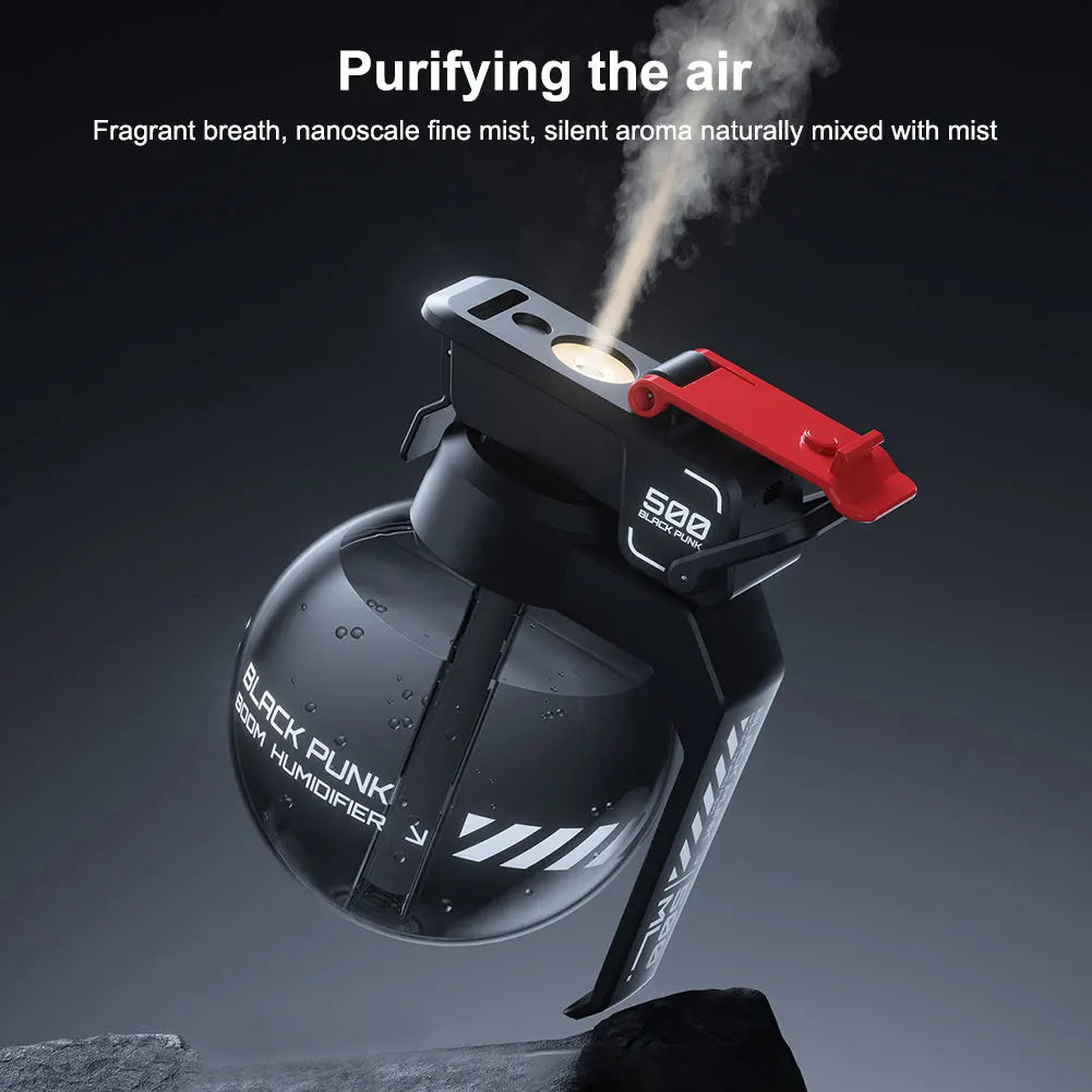 ALLOET Grenade Essential Oil Diffuser Aromatherapy Humidifier