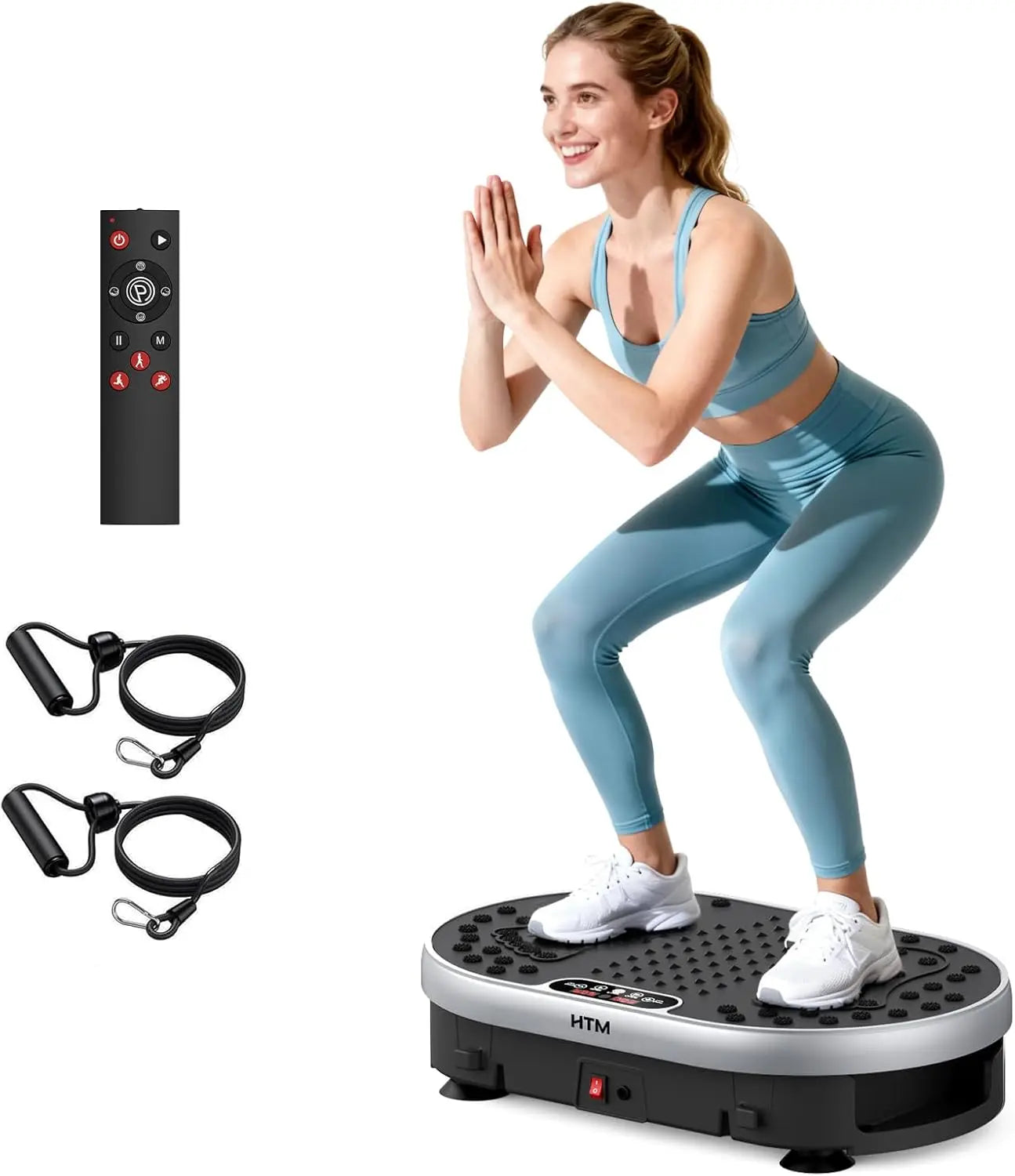 Vibration Plate Exercise Trainer With 120 Speed Levels 9 Modes