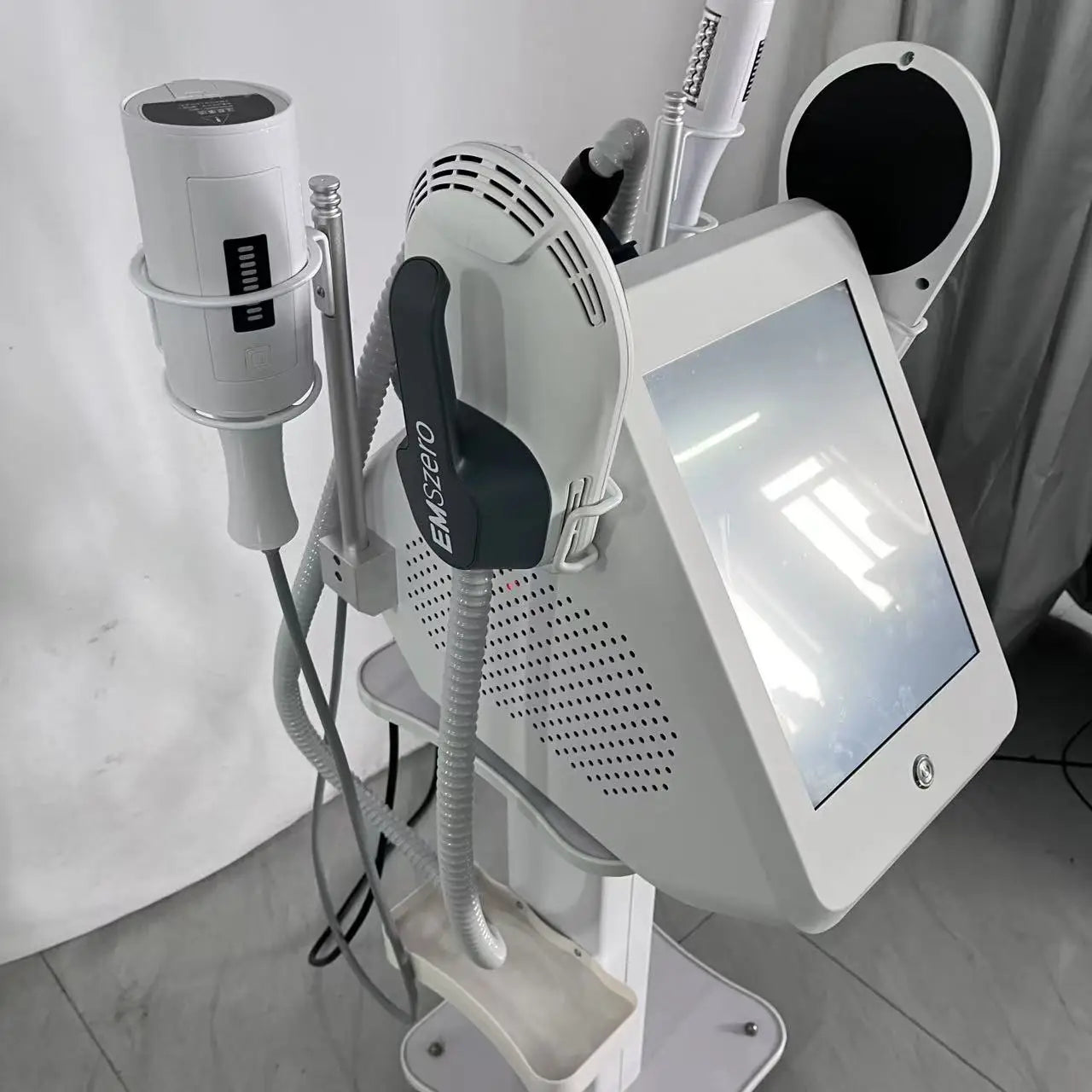 EMS Body Sculpt Machine With 360 RF Roller 2-In-1 Therapy