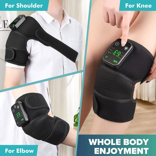 Intelligent Electric Knee Massager With Warm Compress Vibration