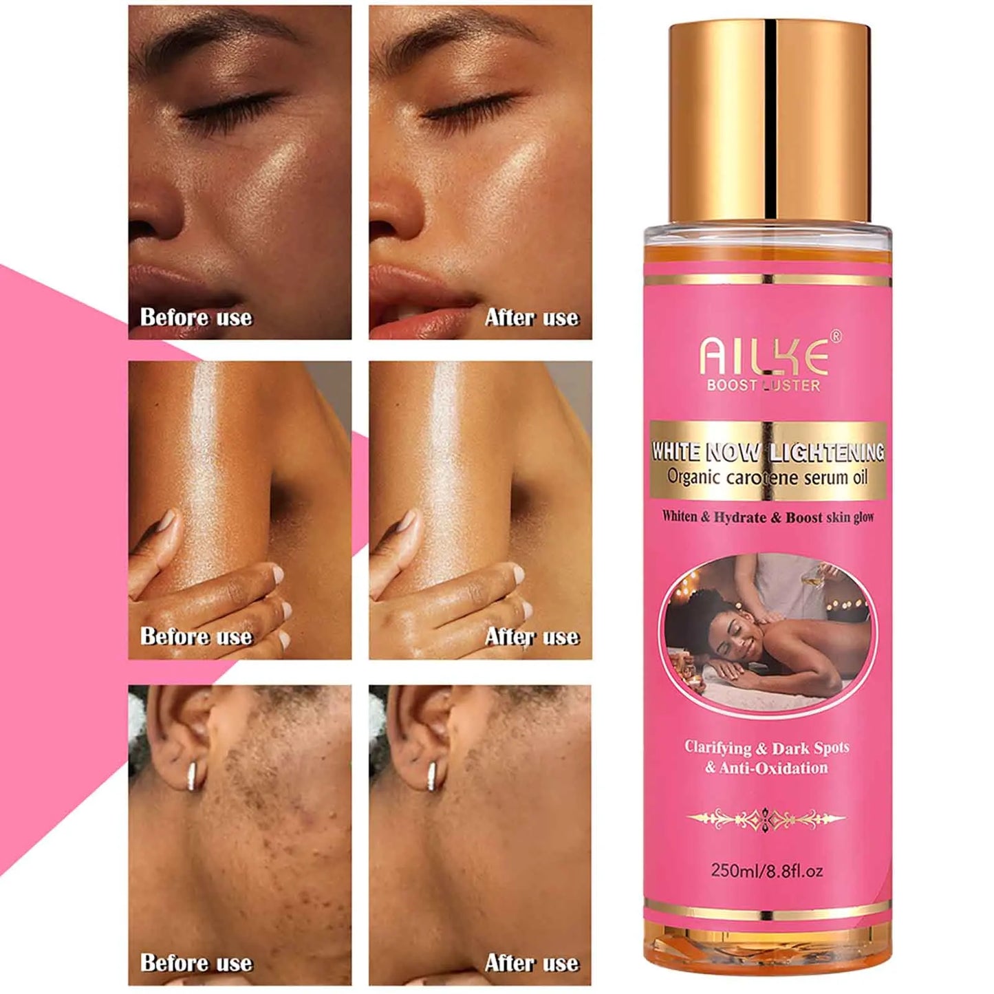 AILKE Natural Skin Brightening Set for All Skin Types
