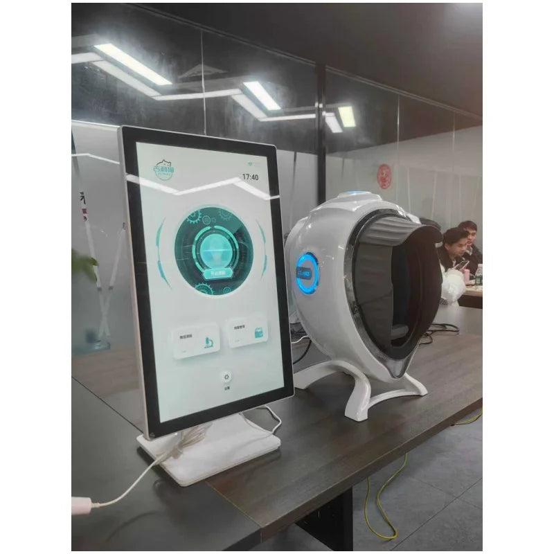 BOMPC Portable 3D AI Skin Analyzer UV RGB Facial Scanner