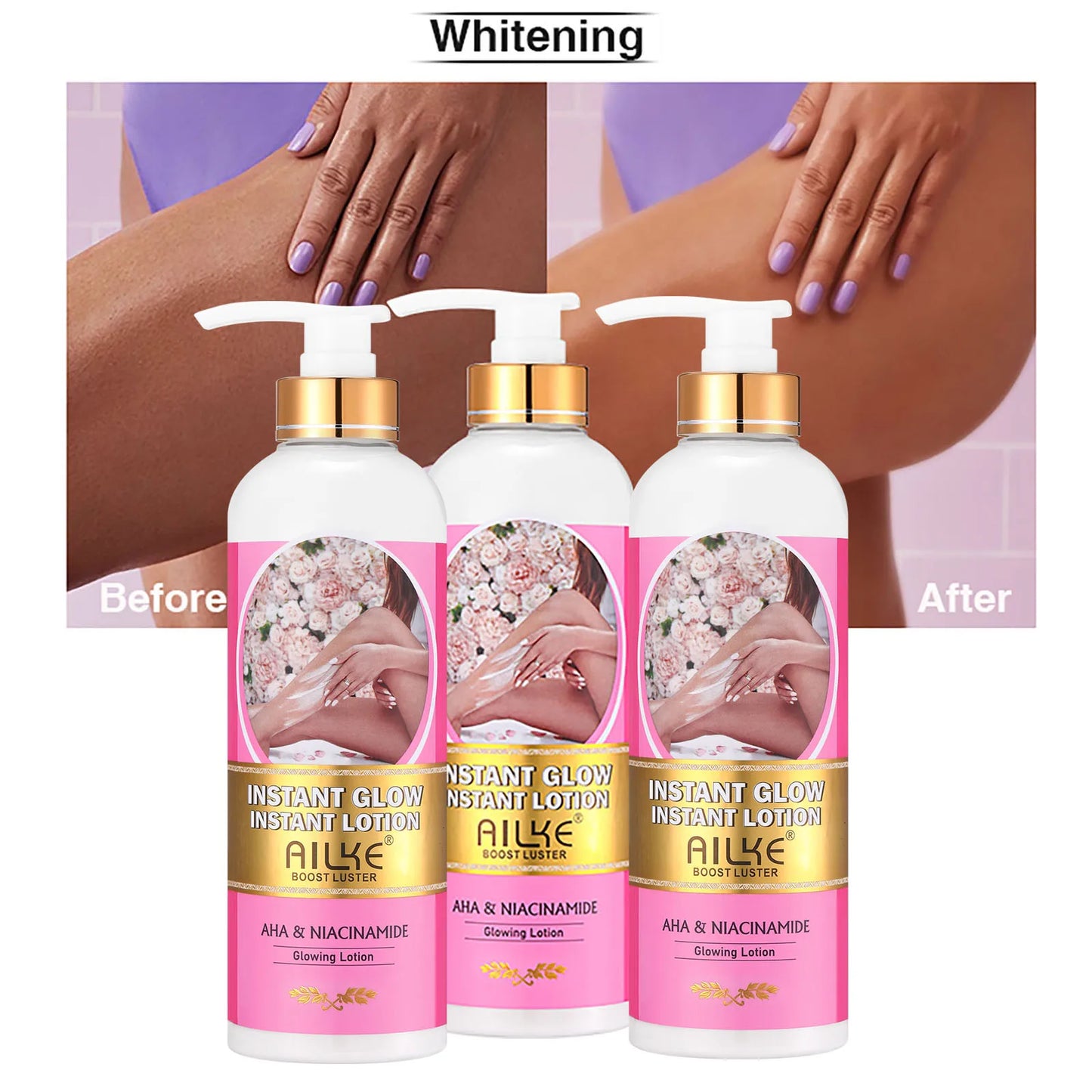 AILKE Natural Skin Brightening Set for All Skin Types