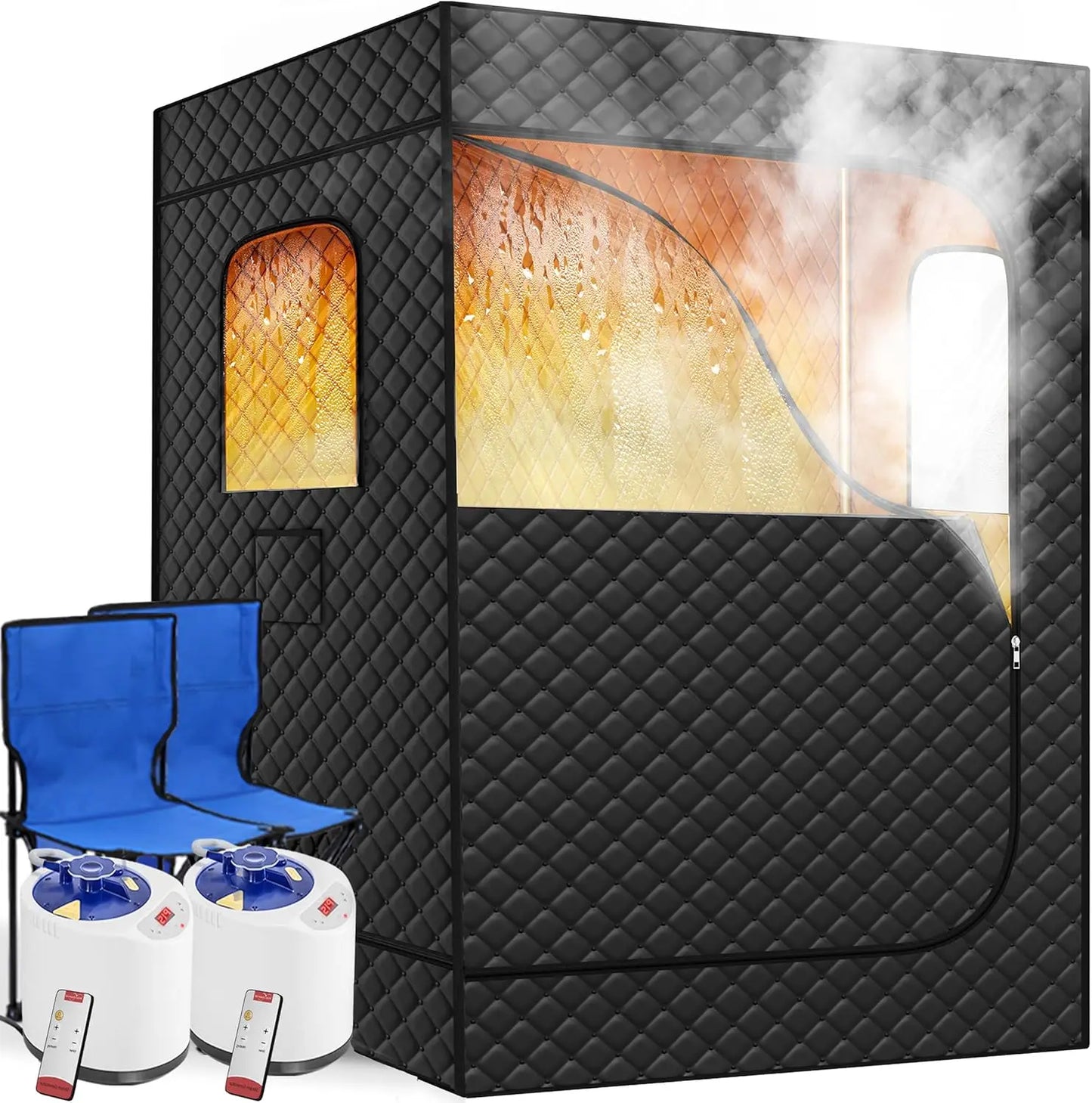 Premium Portable Steam Sauna Tent For Home Wellness And Relaxation