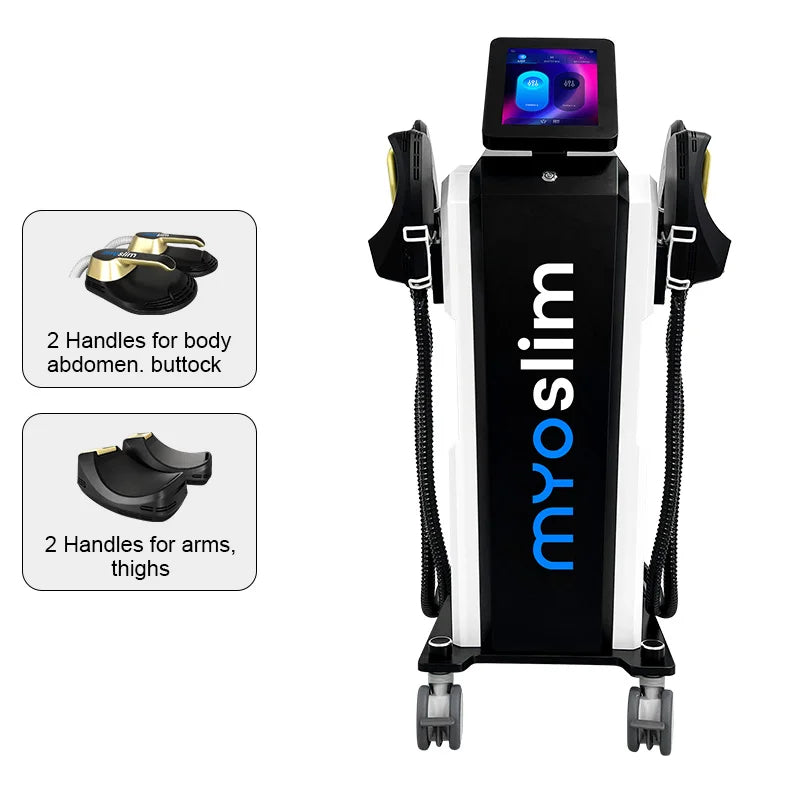 EMS Body Sculpt 6500w Body Slimming Fat Burning Muscle Sculpting Electromagnetic Muscle Stimulate Therapy Build Muscle Machine