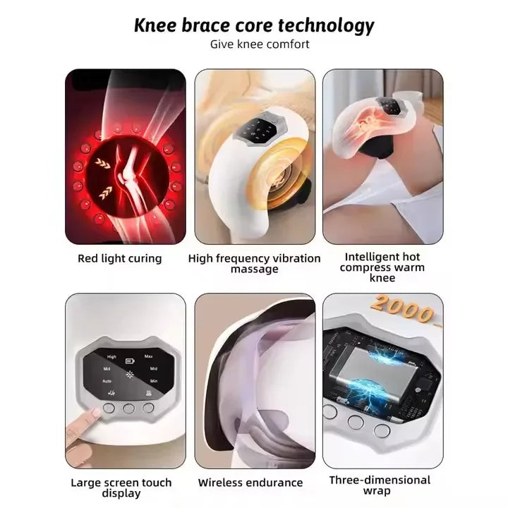 DH Beauty Smart Knee Massager With Infrared Heat And Vibration
