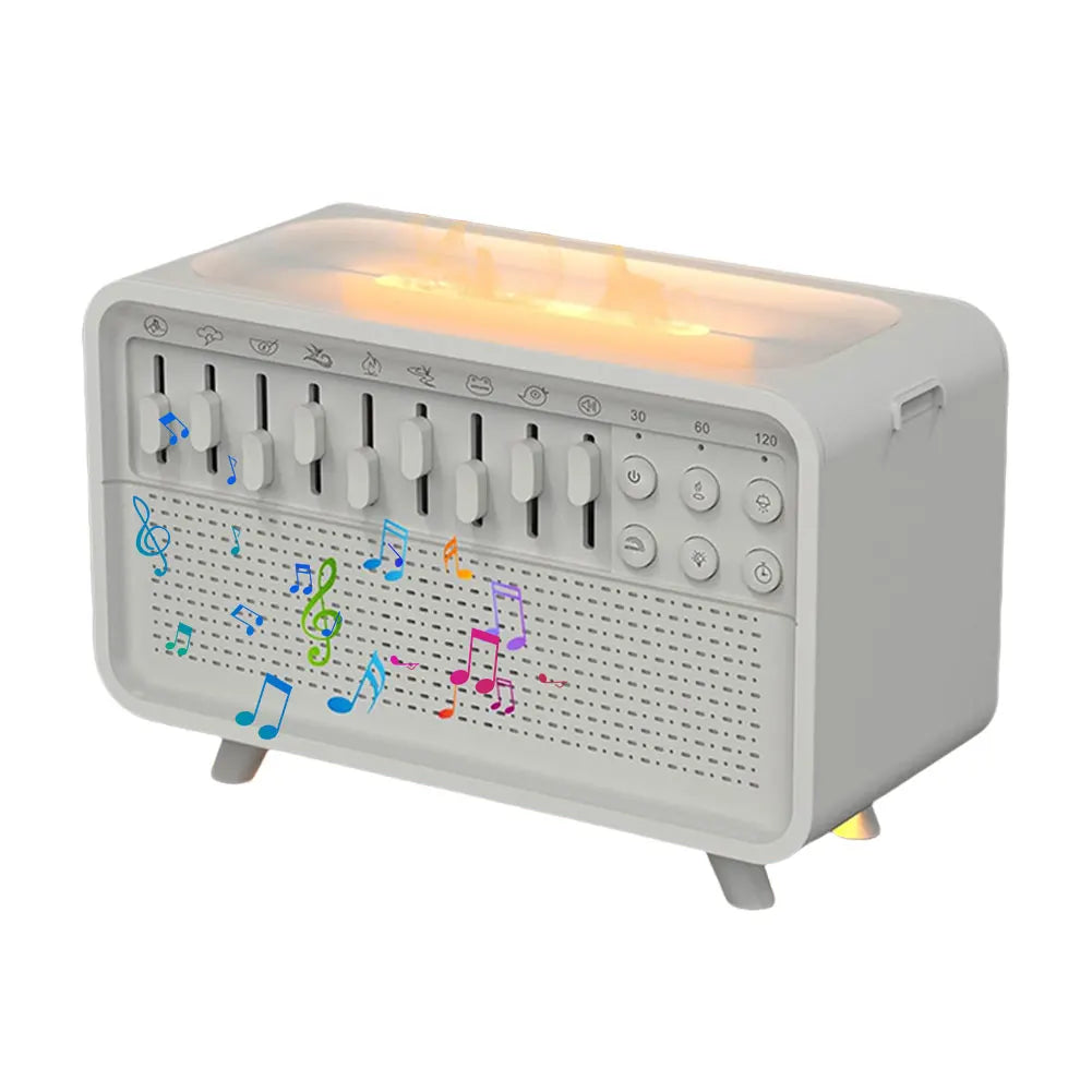 Alloet Noise Machine Humidifier Diffuser With 8 Nature Sounds