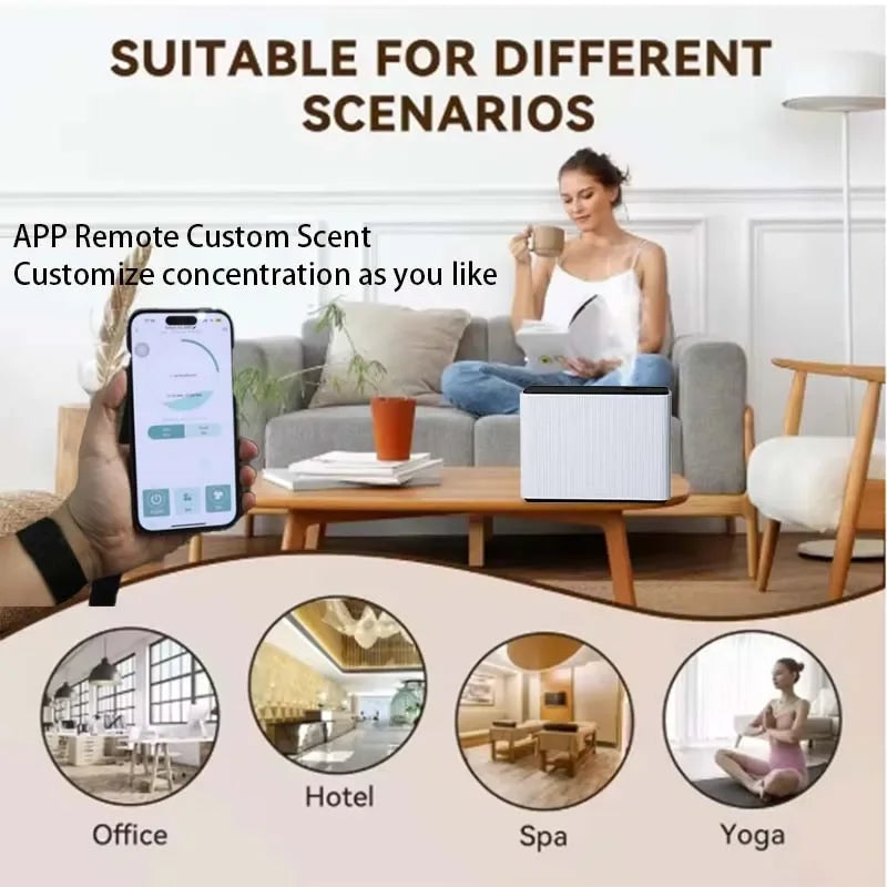 Namste Fragrance Diffuser WiFi Bluetooth Smart Scent Air Machine