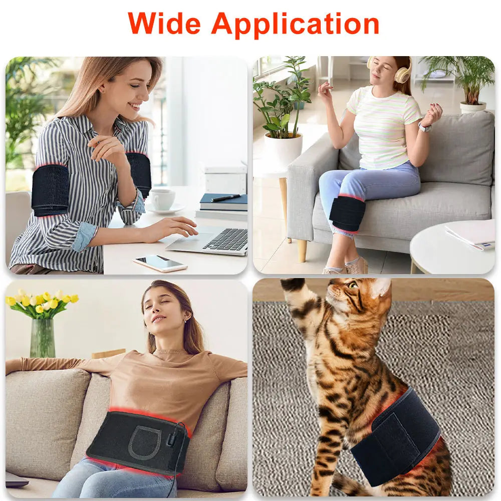 UBilli Red Light Therapy Pad 660nm 850nm for Body Relaxation