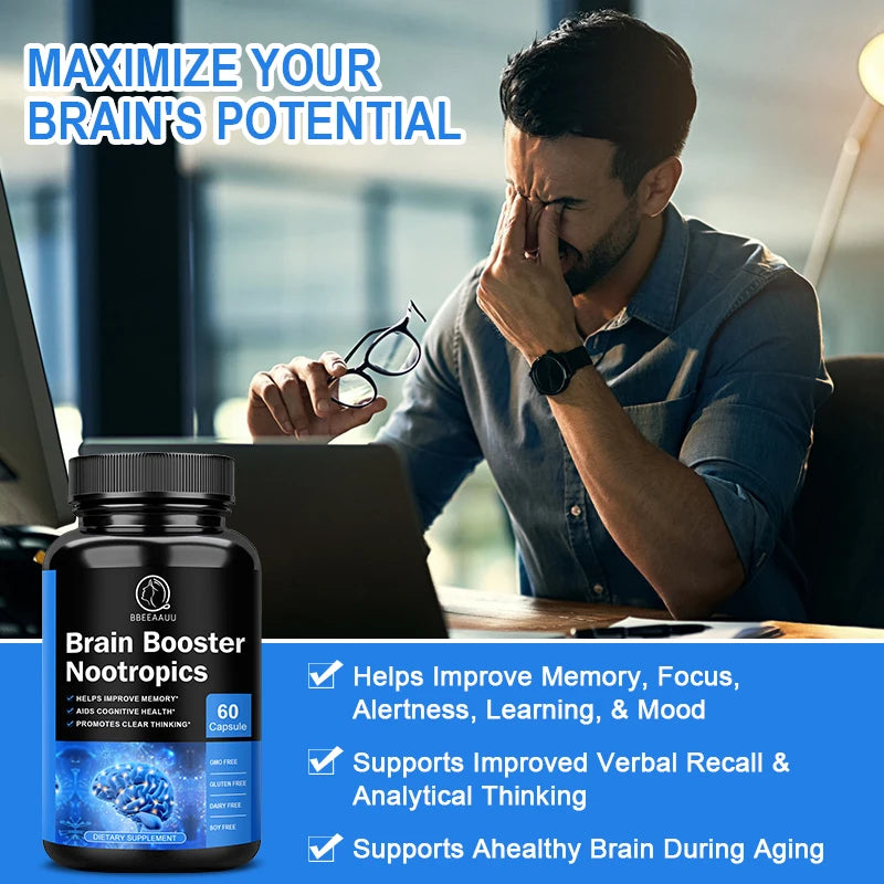 Beworths Phosphatidylserine 100mg Capsule For Memory And Focus