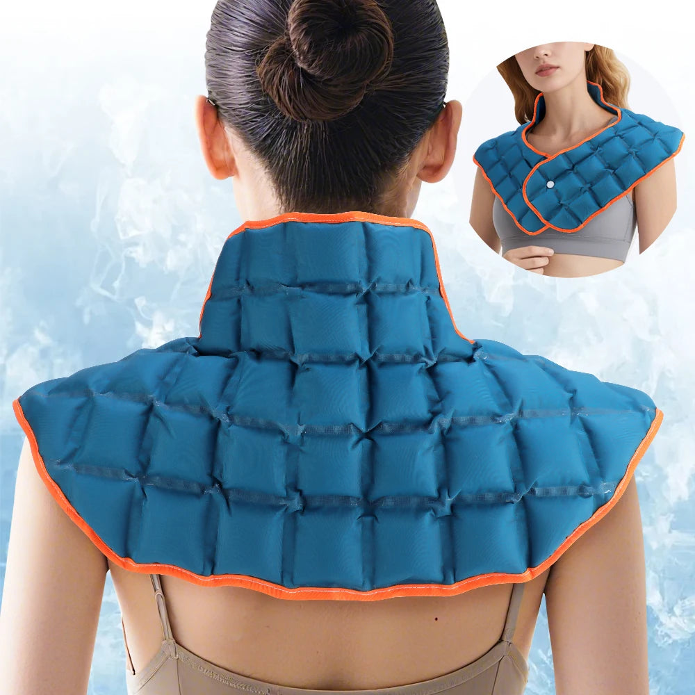 PASTSKY Shoulder and Neck Hot and Ice Pack Wrap Therapy