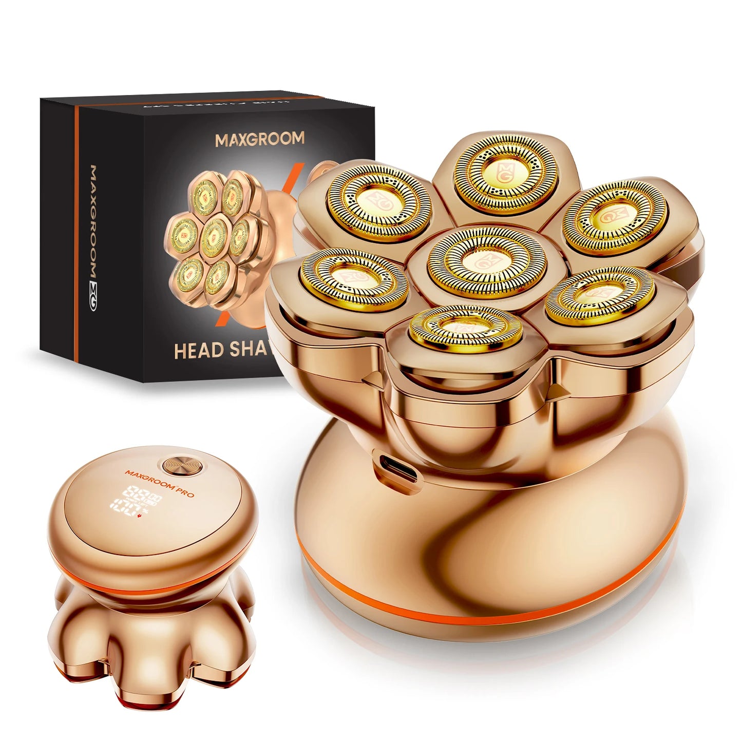 Maxgroom Head Shaver Pro IXP6 Waterproof Floating Blade USB Rechargeable