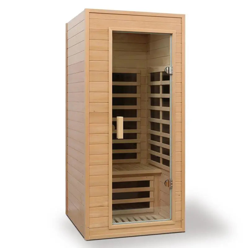 Hemlock One-Person Far Infrared Roof-Embedded Sauna