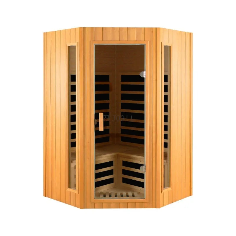 Hemlock Two Person Far Infrared Indoor Sauna With Digital Control