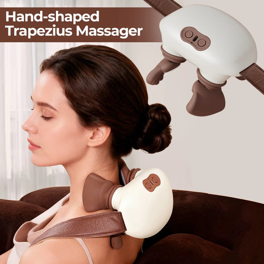 Foreverlily Bionic Neck Massager for Back and Shoulders