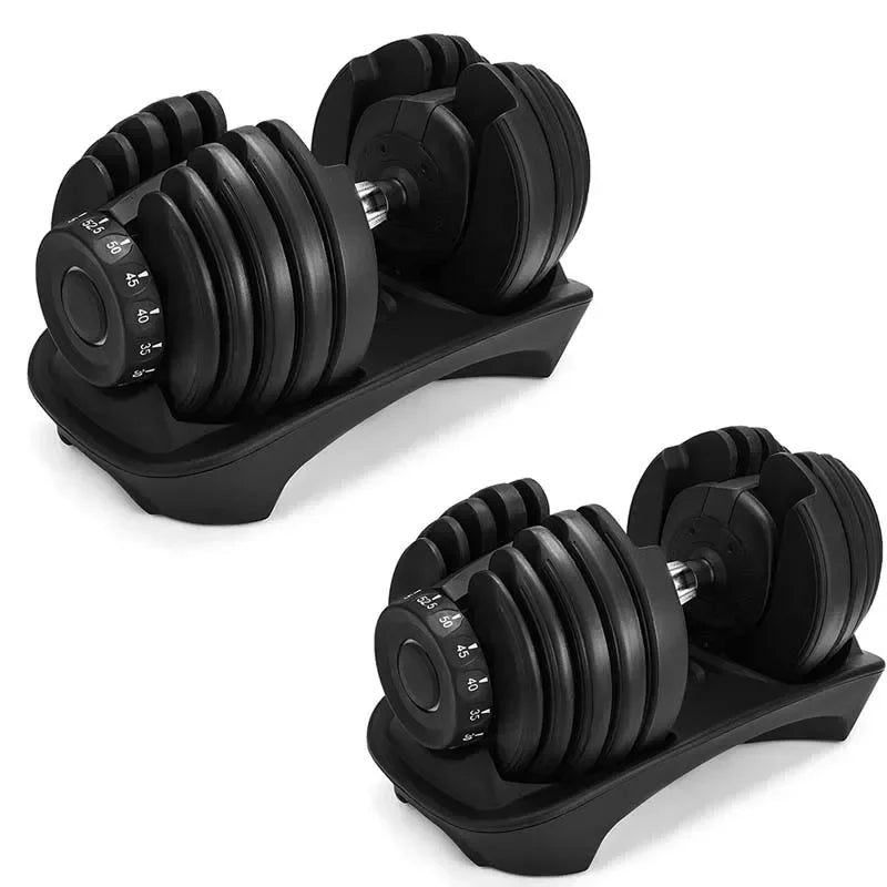 Sihao 24kg Adjustable Dumbbells Set Home Workout Equipment